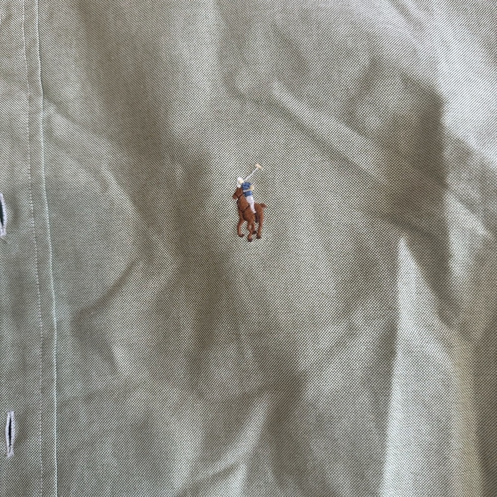 Ralph Lauren Varmouth 100% Cotton Oxford Button Down Dress Shirt-Size 16 34/35 - Picture 8 of 8